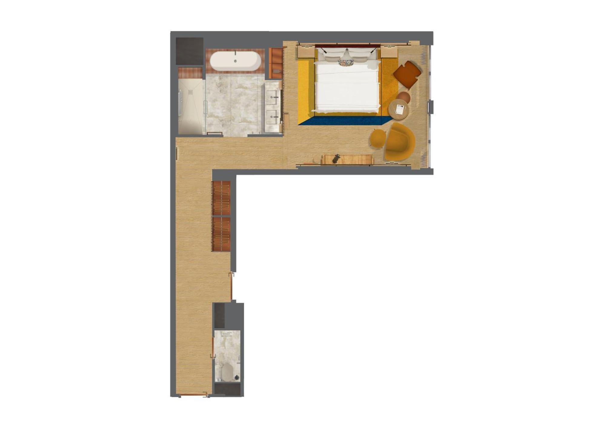 Studio Junior Suite Courtyard view